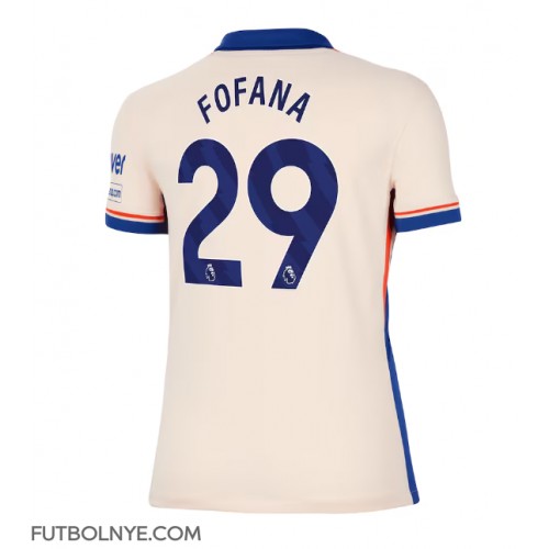 Camiseta Chelsea Wesley Fofana #29 Visitante Equipación para mujer 2024-25 manga corta